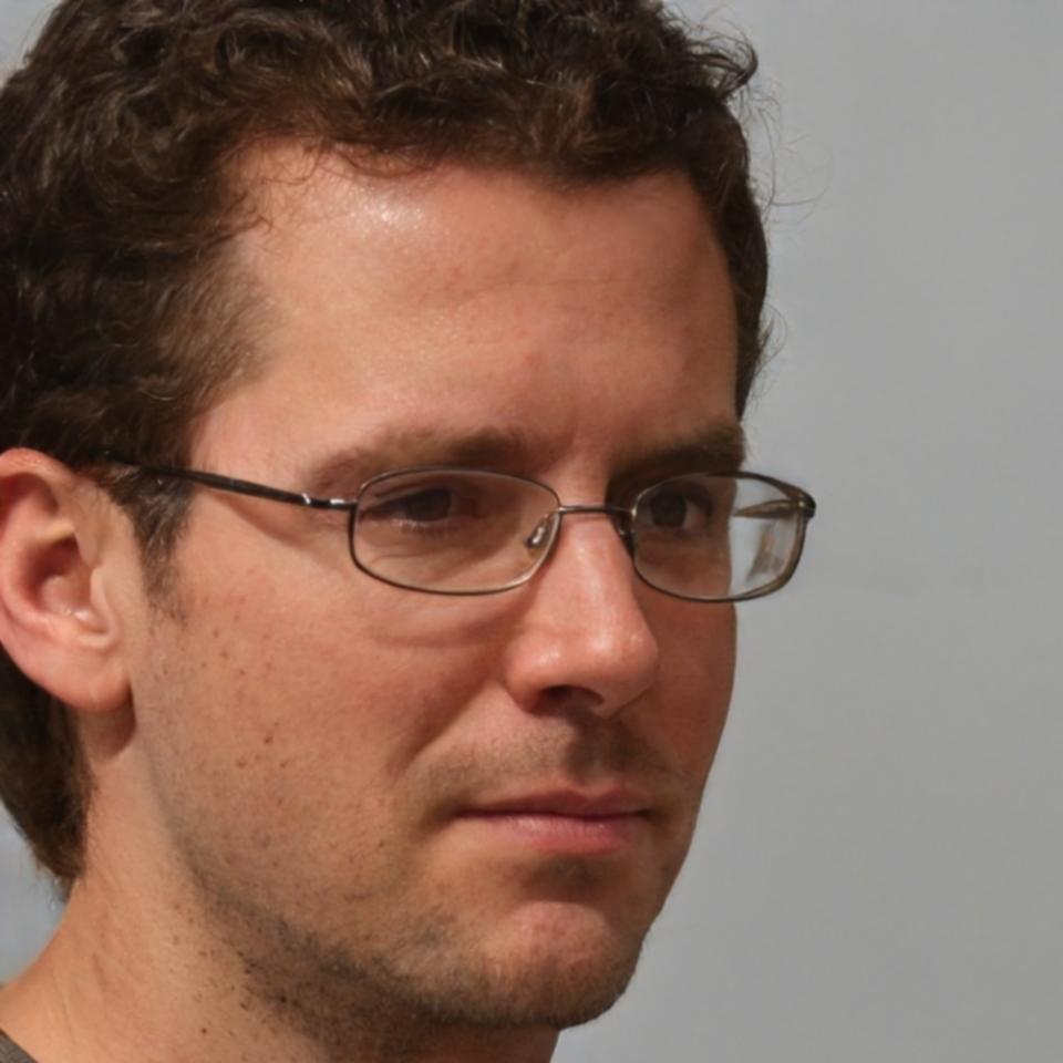 Portrait of Tobias Fern, senior UX designer